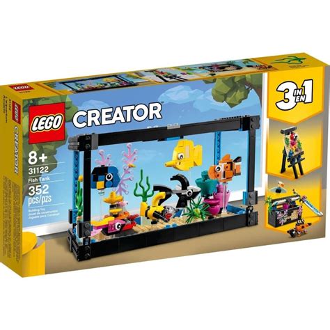 Lego Creator Fish Tank 31122 Exclusive 3-in-1 Building Set ...