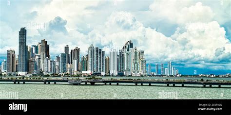 Skyline of Panama City Stock Photo - Alamy