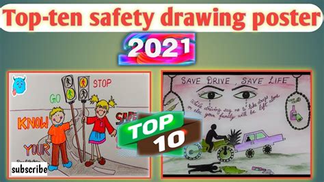 Safety Poster Drawing