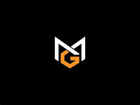 Premium Vector | Mg logo design