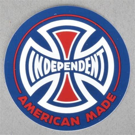 Independent Trucks AMI Logo Skateboard Sticker - Assorted Colours ...