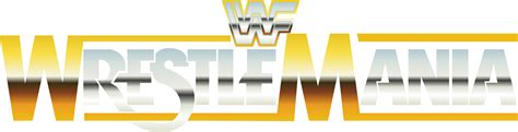 WWF WrestleMania 1 Logo by DarkVoidPictures on DeviantArt