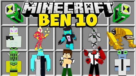 Minecraft ben 10 omnitrix mod - steelkum