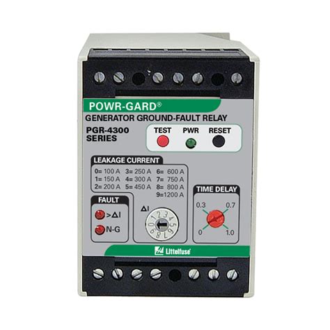 PGR-4300-24 - PGR-4300 Series - Ground Fault Relays Protection Relays - Littelfuse