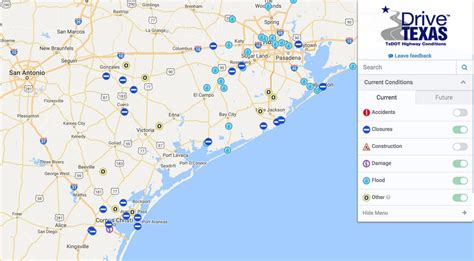 Txdot Road Closures Map – Map Of The World