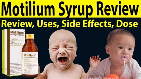 Domperidone syrup uses - Motilium syrup 1mg/ml Review - Motilium syrup for babies - Side Effects ...