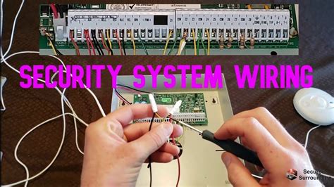 DSC Security alarm system wiring walk-through and explanation of panel and devices - YouTube in ...