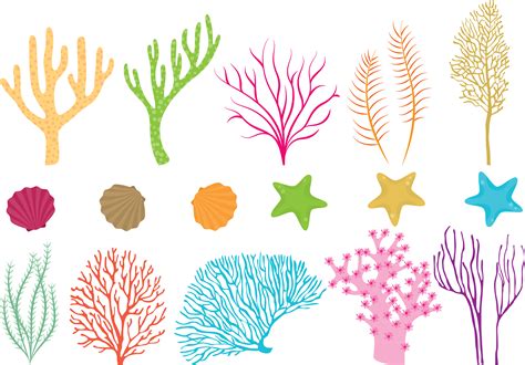 coral reef plant wall decal - Google Search | Coral reef art, Fish vector, Coral reef pictures