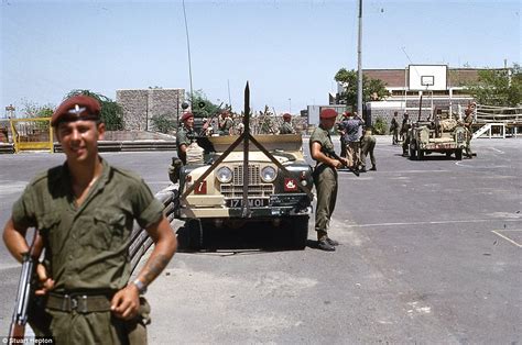 Rare pictures from 1960s Aden reveal real-life gunfire | Daily Mail Online