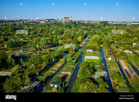 France, Cher (18), Bourges, the marsh of Bourges, St Etienne cathedral ...