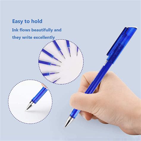 Friction pens,BBLIKE 12PCS Erasable Rollerball Pen and 20 Ballpen ...