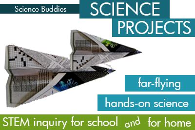 Weekly Science Project Idea/Home Science Activity Spotlight: Paper Airplanes - Science Buddies ...