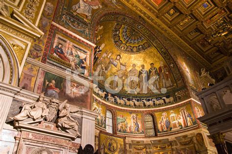 Santa Maria In Trastevere Mosaics Stock Photo | Royalty-Free | FreeImages