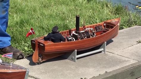 Live Steam model scale boat with amazing detail. - YouTube