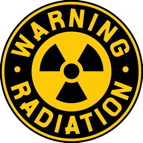 Warning Radiation Sign Illustration 11630282 PNG