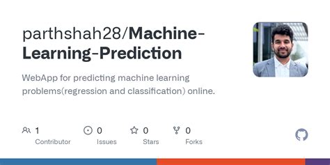 GitHub - parthshah28/Machine-Learning-Prediction: WebApp for predicting ...