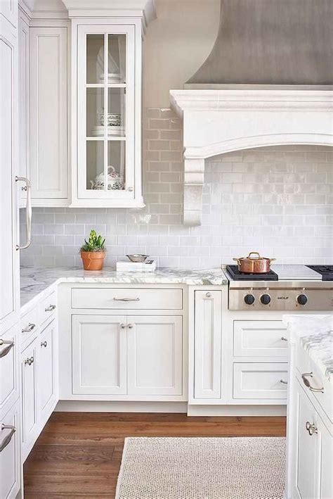 46 gorgeous kitchen backsplash tile ideas - setyouroom.com | White kitchen design, Kitchen ...