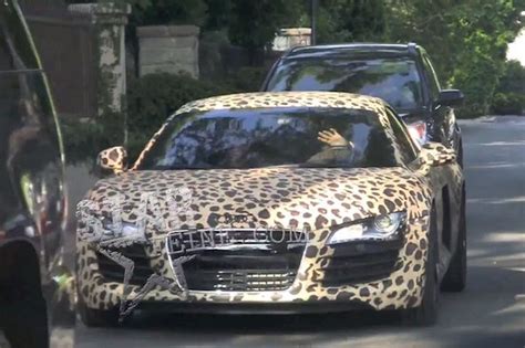 Justin Bieber Buys Leopard Audi R8 [w/video]