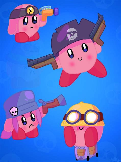 [Brawl Stars x Kirby] Kirby Eats The Super Rare Brawlers : r/Brawlstars