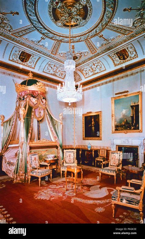 The King's Bedroom,Windsor Castle,Windsor,England Stock Photo - Alamy