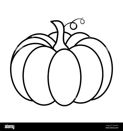 Clipart Pumpkin Outline