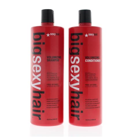 Big Sexy Hair Volumizing Shampoo and Conditioner 1 Liter/33.8 oz DUO - Walmart.com - Walmart.com