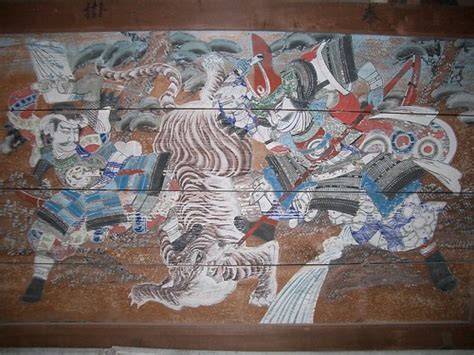 Samuria Warriors | Painting on the ceiling of Hiyoshi Shinto… | Timothy ...