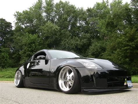 Nissan 350Z custom wheels Work Equip 19x10.0, ET -5, tire size 235/35 ...