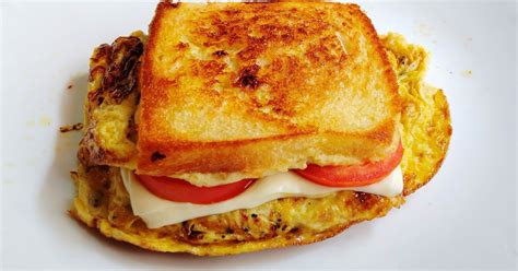 Bread Omelette Sandwich Recipe | Deporecipe.co