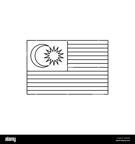 Malaysia outline Black and White Stock Photos & Images - Alamy