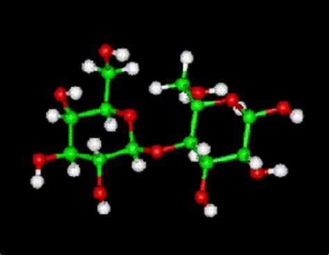 Lactose Molecule - Chemical and Physical Properties