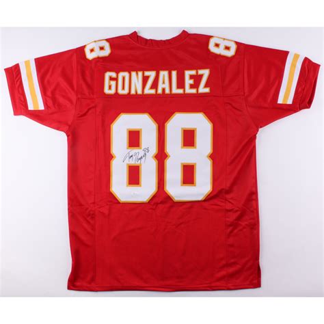 Tony Gonzalez Signed Kansas City Chiefs Jersey (JSA COA) | Pristine Auction