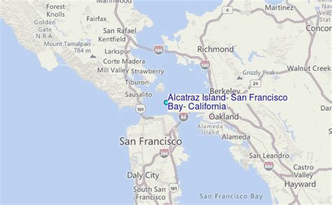 Alcatraz Island, San Francisco Bay, California Tide Station Location Guide