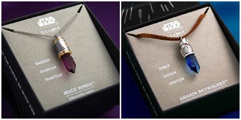 RockLove Reveals Four Kyber Crystal Jedi Necklaces Debuting at Star Wars Celebration