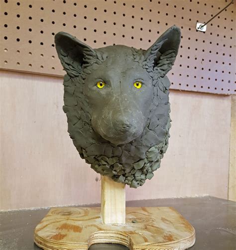 How to creat a Gray Wolf sculpture | Wildlife Sculpting