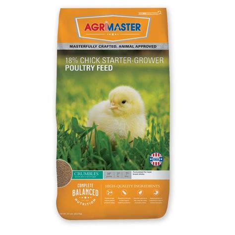 Agrimaster 50 lb Chick Starter/Grower Poultry Feed - 180A | Blain's ...