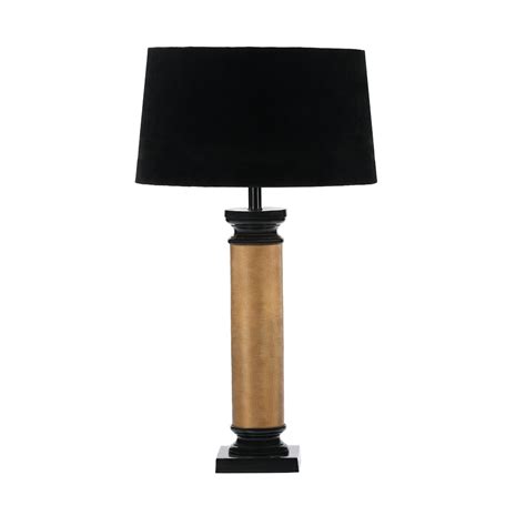 Column Table Lamp with Shade – Tresorieonline