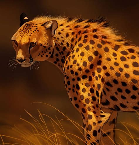 Cheetah by Pixxus on DeviantArt | Big cats art, Canine art, Cat sketch