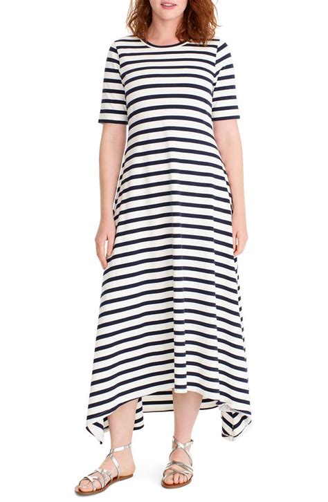 J.Crew Stripe Knit Maxi Dress | Nordstrom