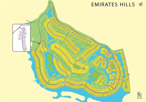 Emirtaes Hills Maps | Easy Map GCC's Largest Mapping Solutions Provider