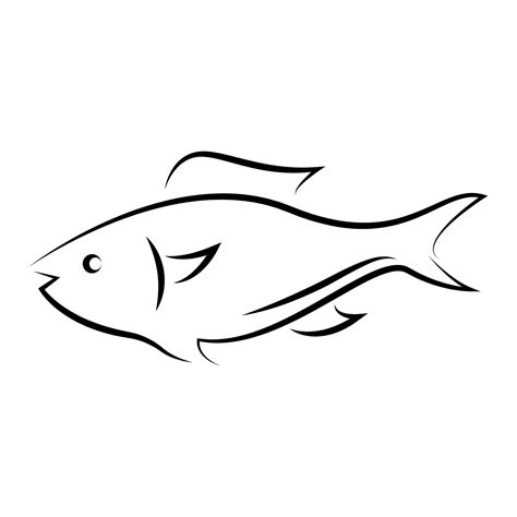 fish logo vector illustration design 23969756 Vector Art at Vecteezy