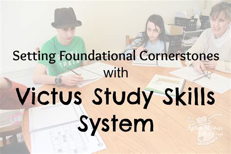 Victus Study Skills System {A Review} - Apron Strings & other things