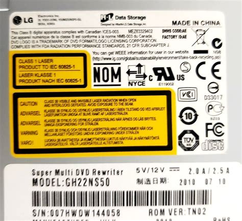 LG UH12LS29 Black BD ROM Internal Blu-ray Drive 3D & MDISC + LG GH22NS50 DVD RW - Picture 2 of 5