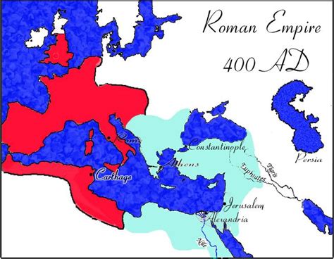 roman empire 400 AD | Genealogy history, Roman empire, Map