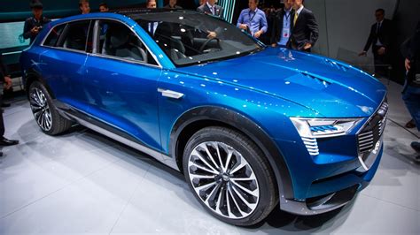 Audi showcases styling direction with electric E-tron Quattro concept ...