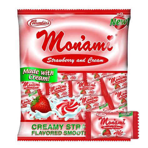 Buy Mon'ami Strawberry Hard Candy online at Lazada philippines ...