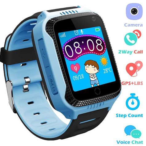 Kids Smartwatches for Boys Girls GPS Fitness Tracker Watch for Children ...