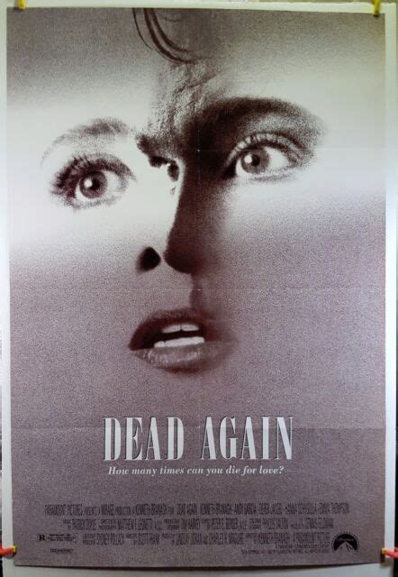 Dead Again 1991 Original Movie Poster 27x40 Folded US 1 Sheet, Double-Sided | eBay