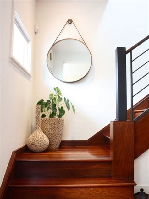 small furniture for stair landing decorating ideas - Google Search Stairway Decorating, Foyer ...