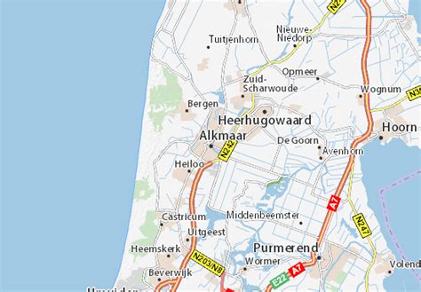 MICHELIN Alkmaar map - ViaMichelin